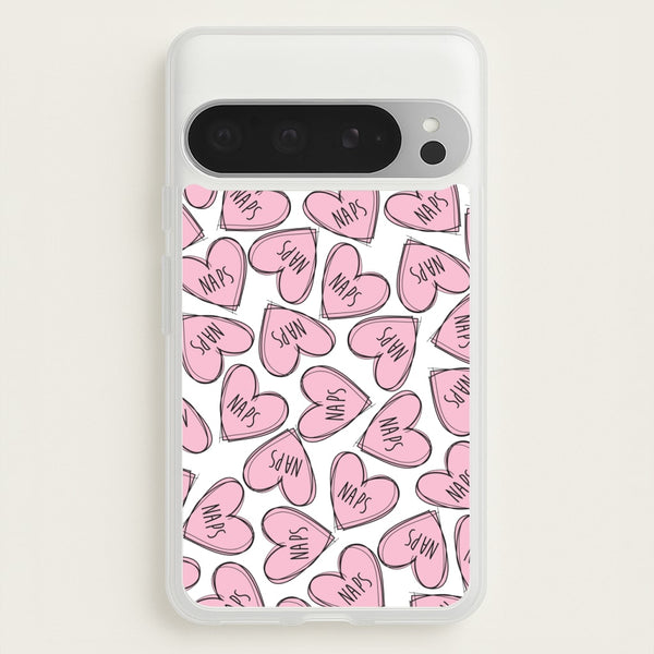 Nap Hearts, Tumblr Inspired - Phone Case for Google Pixel 9 Pro XL