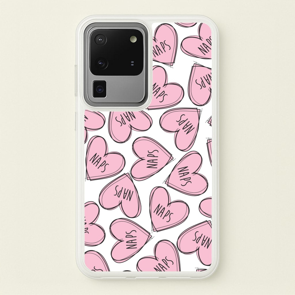Nap Hearts, Tumblr Inspired - Phone Case for Galaxy S20 Ultra