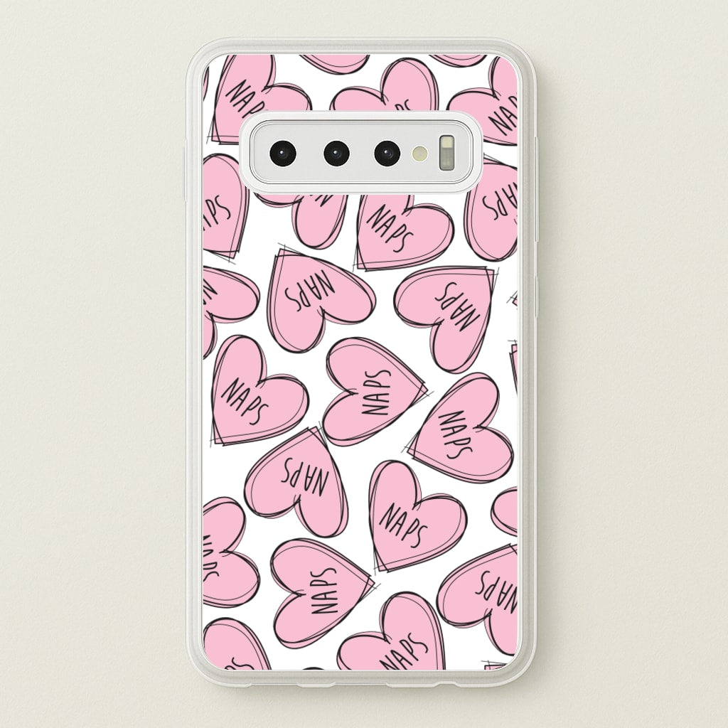 Nap Hearts, Tumblr Inspired - Phone Case for Galaxy S10 Plus