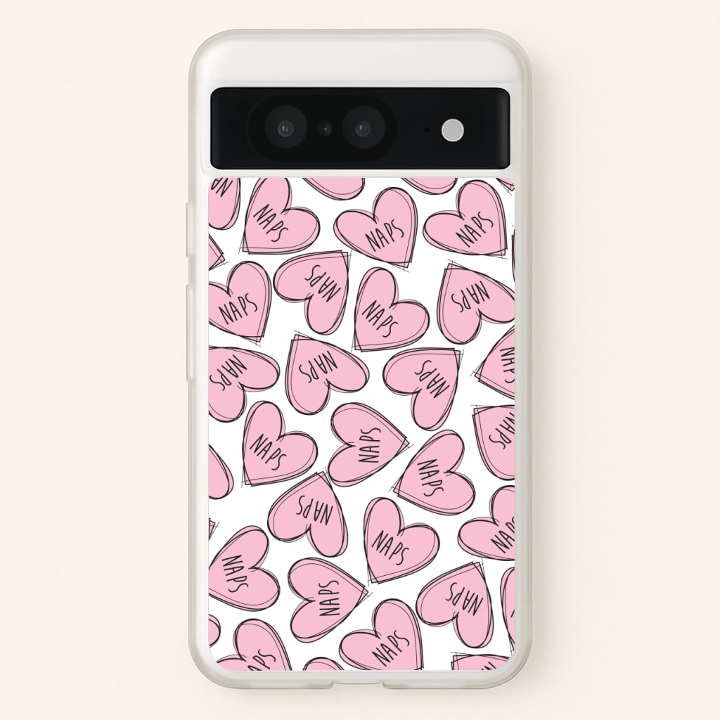 Nap Hearts, Tumblr Inspired - Phone Case for Google Pixel 8