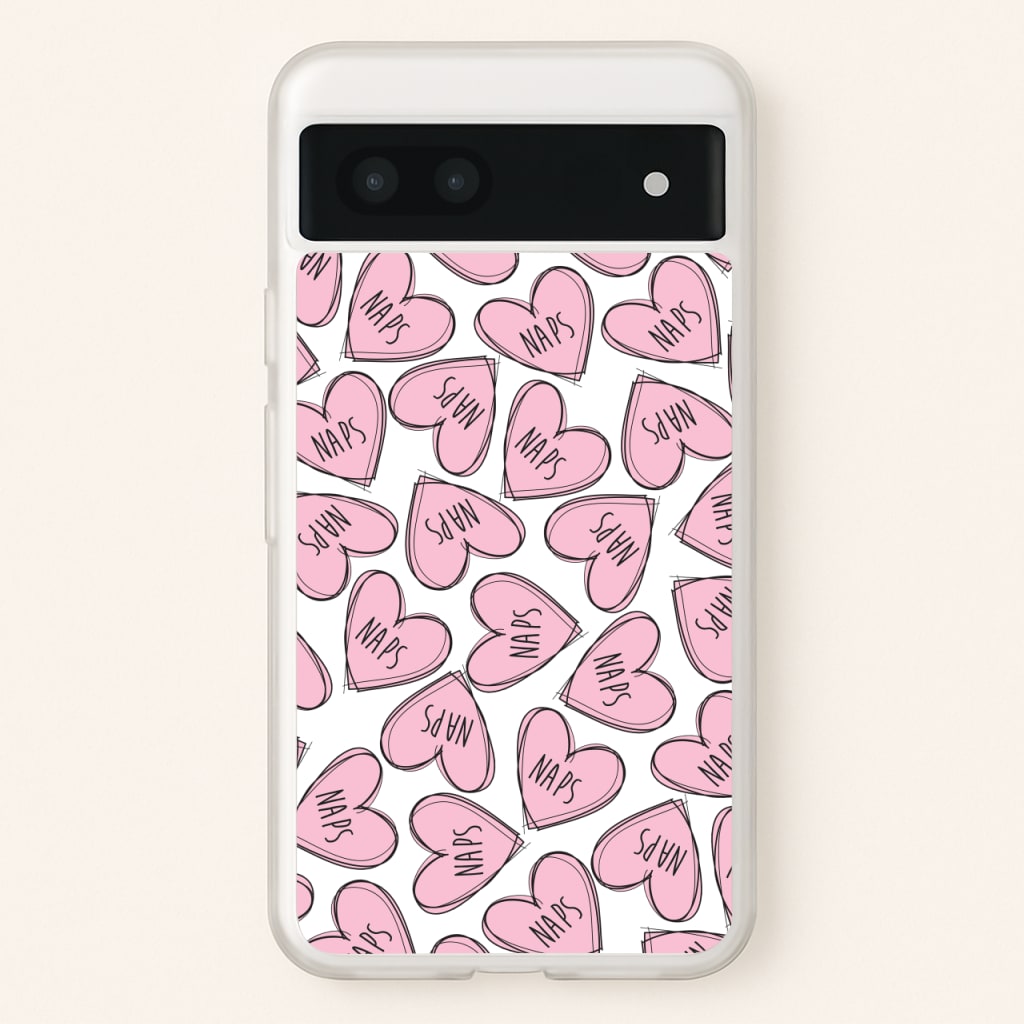 Nap Hearts, Tumblr Inspired - Phone Case for Google Pixel 7a