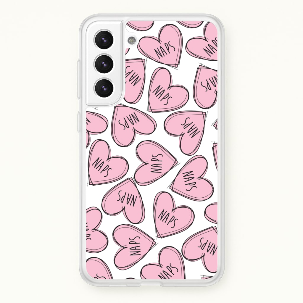 Nap Hearts, Tumblr Inspired - Phone Case for Galaxy S21FE