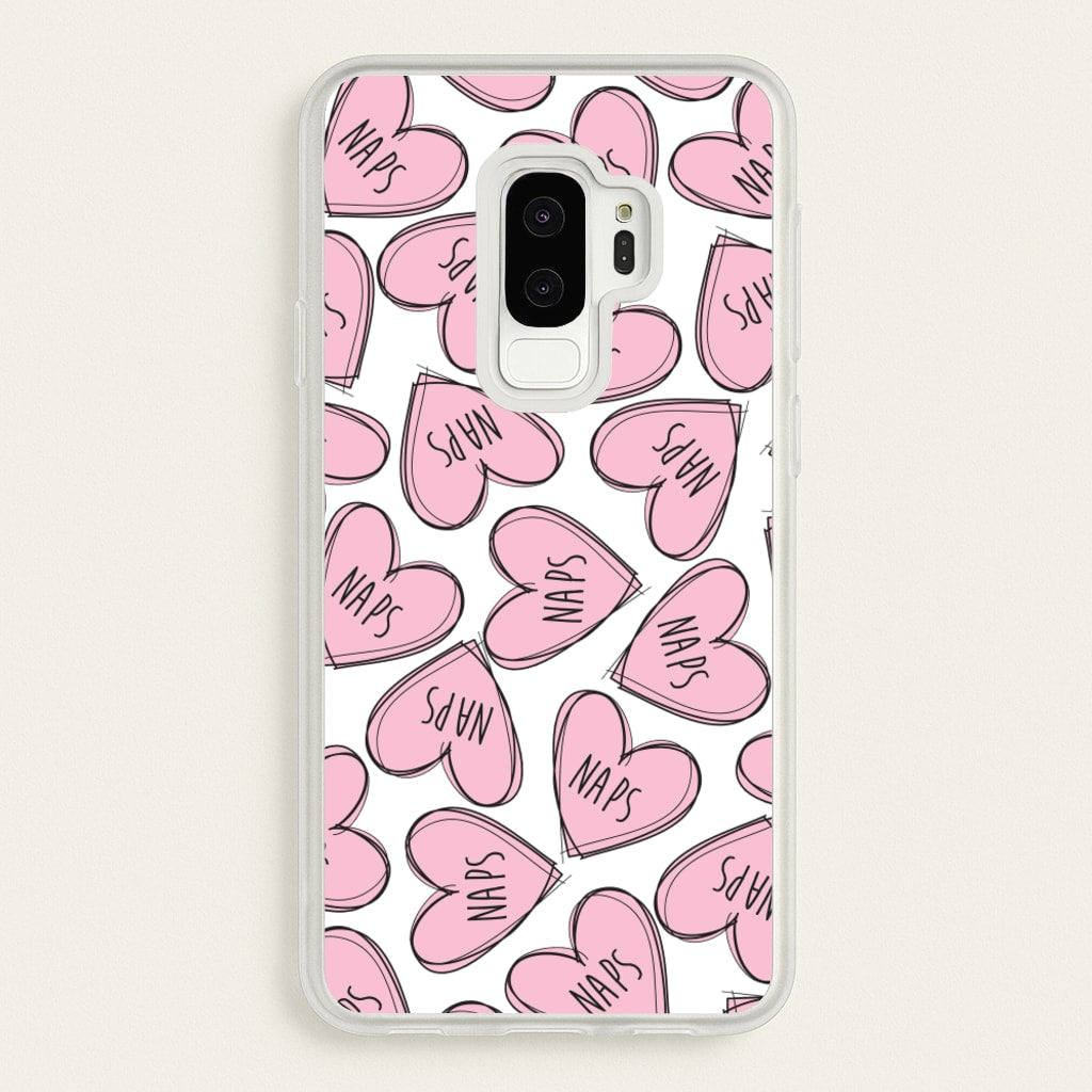 Nap Hearts, Tumblr Inspired - Phone Case for Galaxy S9 Plus
