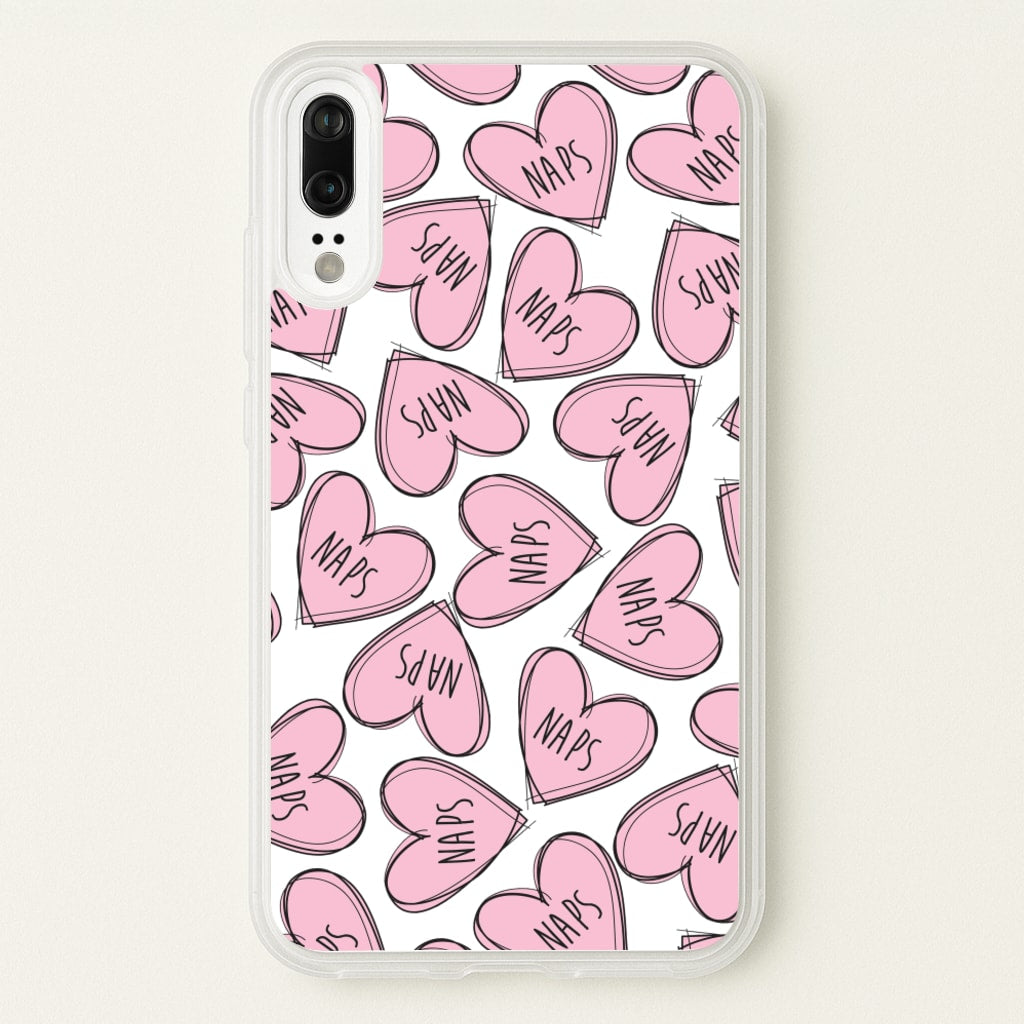 Nap Hearts, Tumblr Inspired - Phone Case for Huawei P20