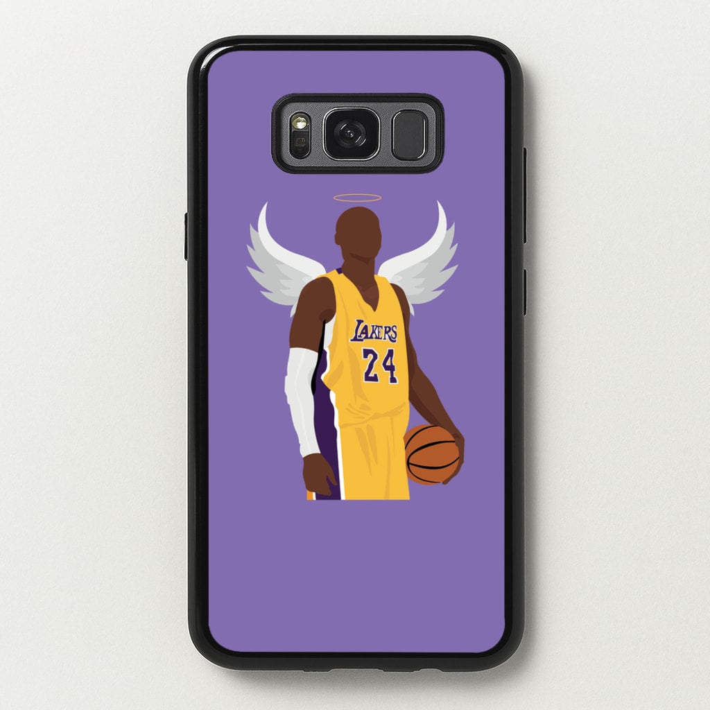 Kobe with wings - Basketball - Basketball Phone Case for Galaxy S8