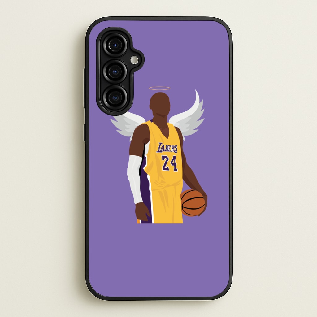 Kobe with wings - Basketball - Basketball Phone Case for Galaxy A54