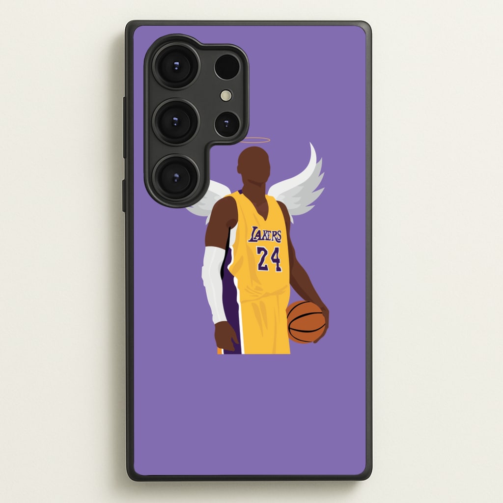 Kobe with wings - Basketball - Basketball Phone Case for Galaxy S25 Ultra