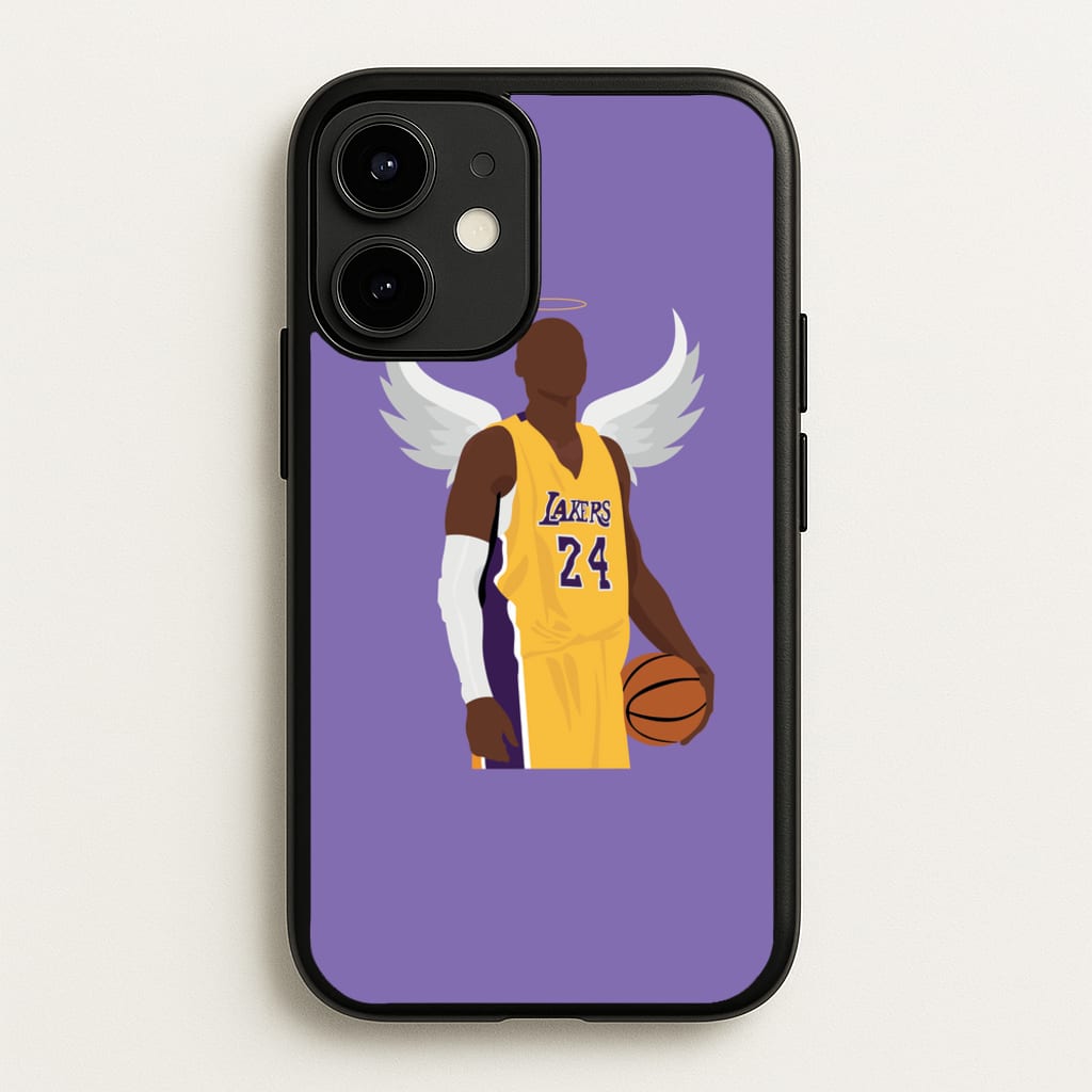 Kobe with wings - Basketball - Basketball Phone Case for iPhone 12 Mini