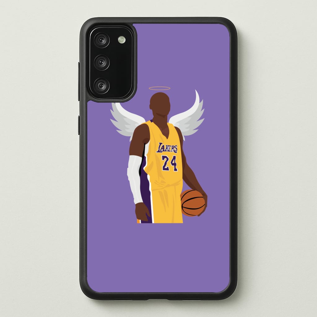 Kobe with wings - Basketball - Basketball Phone Case for Galaxy A41