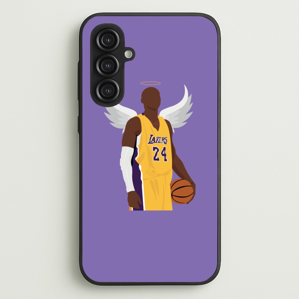 Kobe with wings - Basketball - Basketball Phone Case for Galaxy S23FE