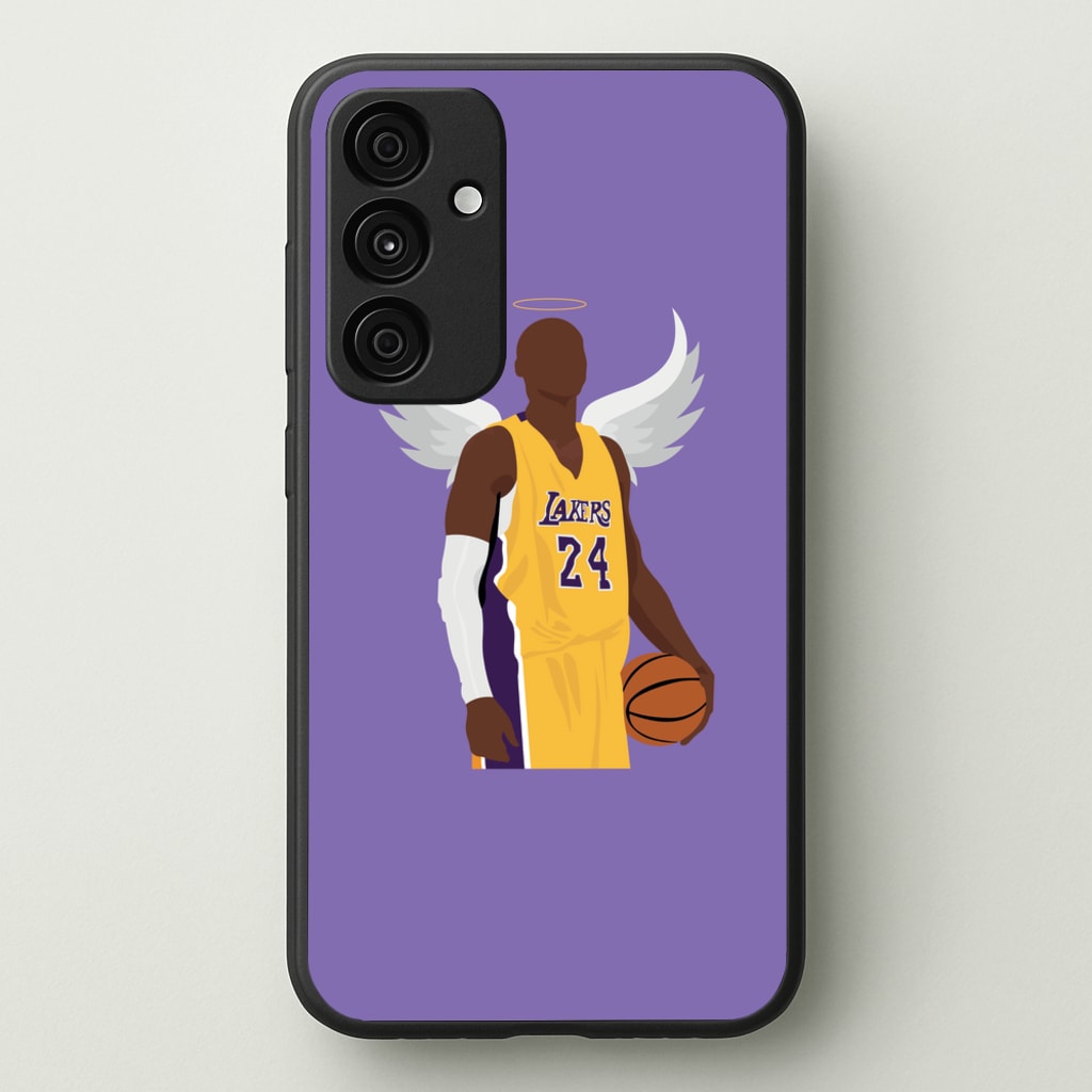 Kobe with wings - Basketball - Basketball Phone Case for Galaxy A35