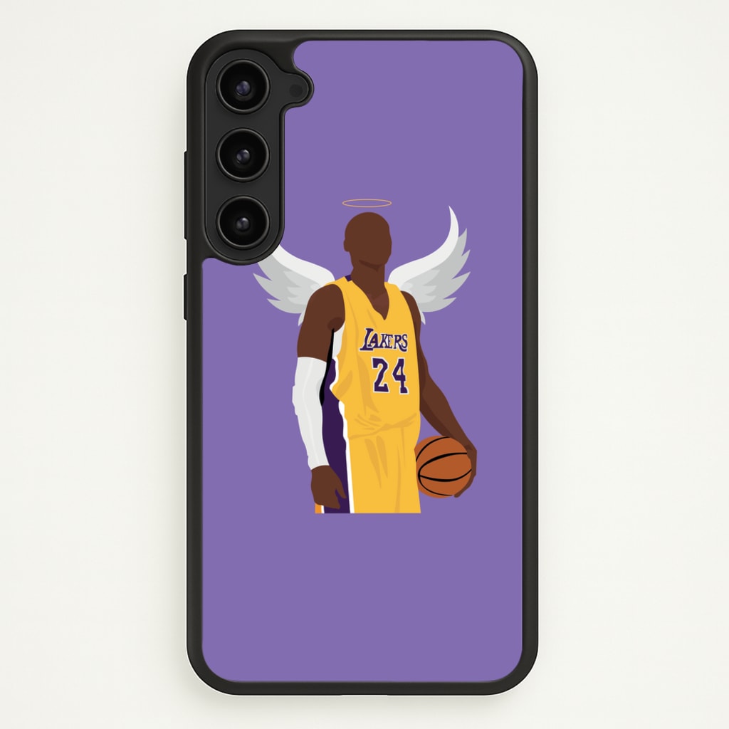 Kobe with wings - Basketball - Basketball Phone Case for Galaxy S23
