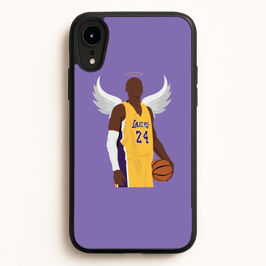 Kobe with wings - Basketball - Basketball Phone Case for iPhone XR