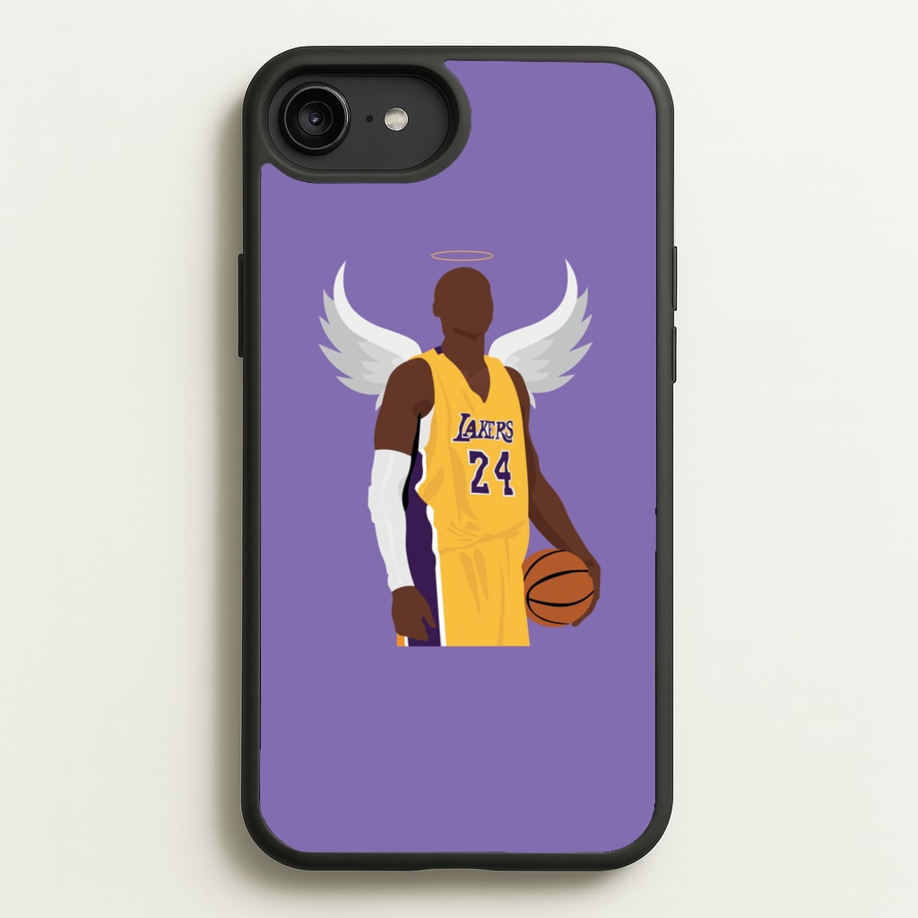 Kobe with wings - Basketball - Basketball Phone Case for iPhone 6 Plus / 7 Plus / 8 Plus