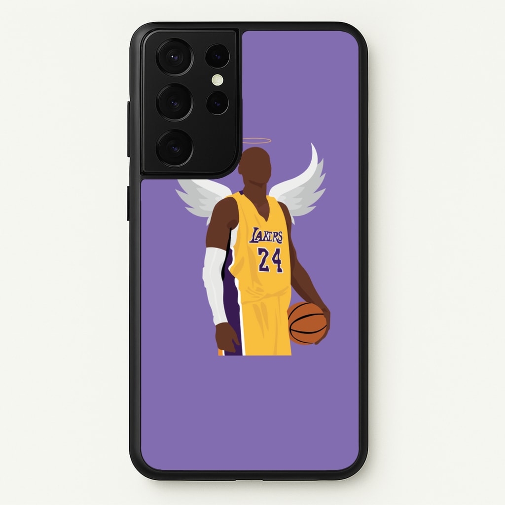 Kobe with wings - Basketball - Basketball Phone Case for Galaxy S21 Ultra