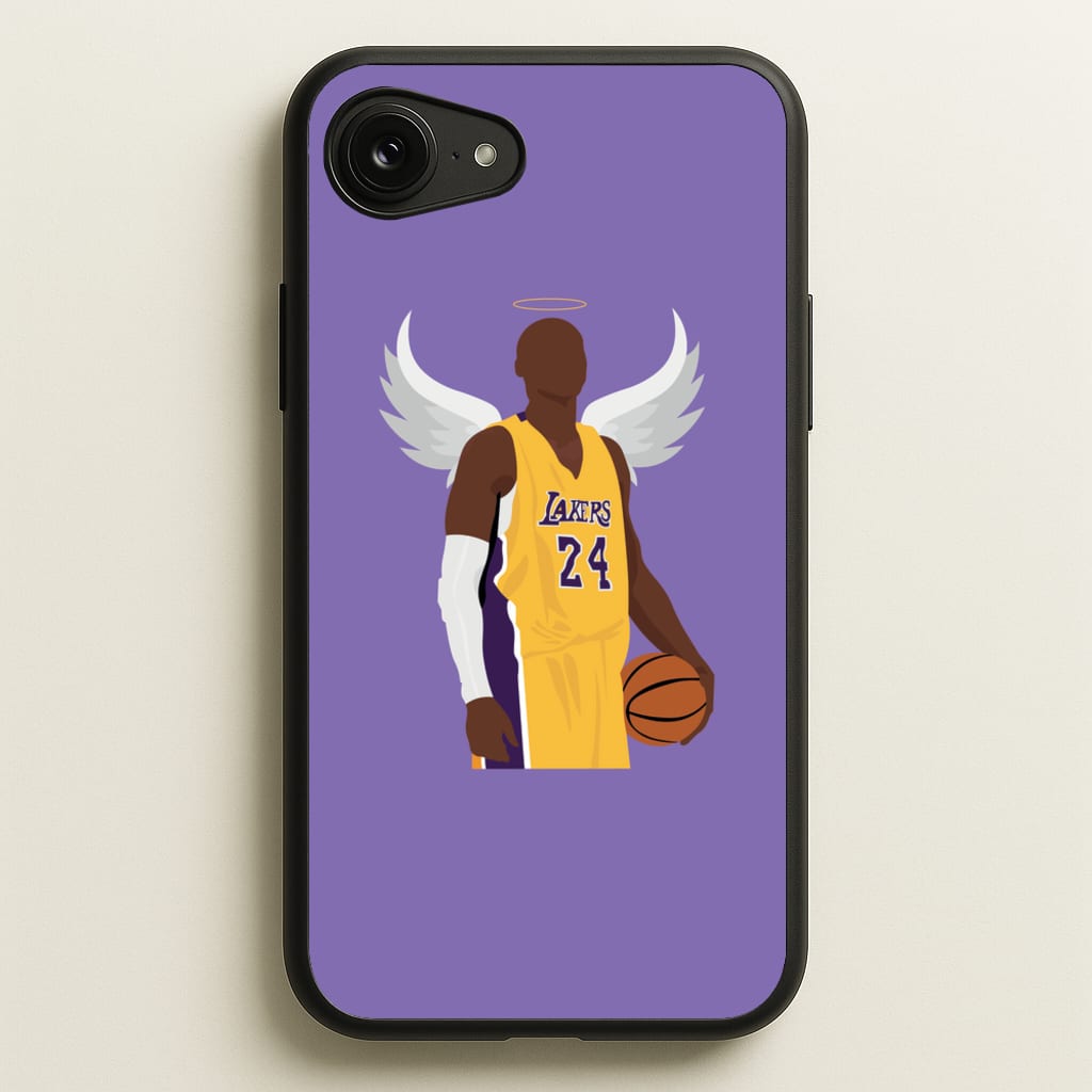 Kobe with wings - Basketball - Basketball Phone Case for iPhone 16e