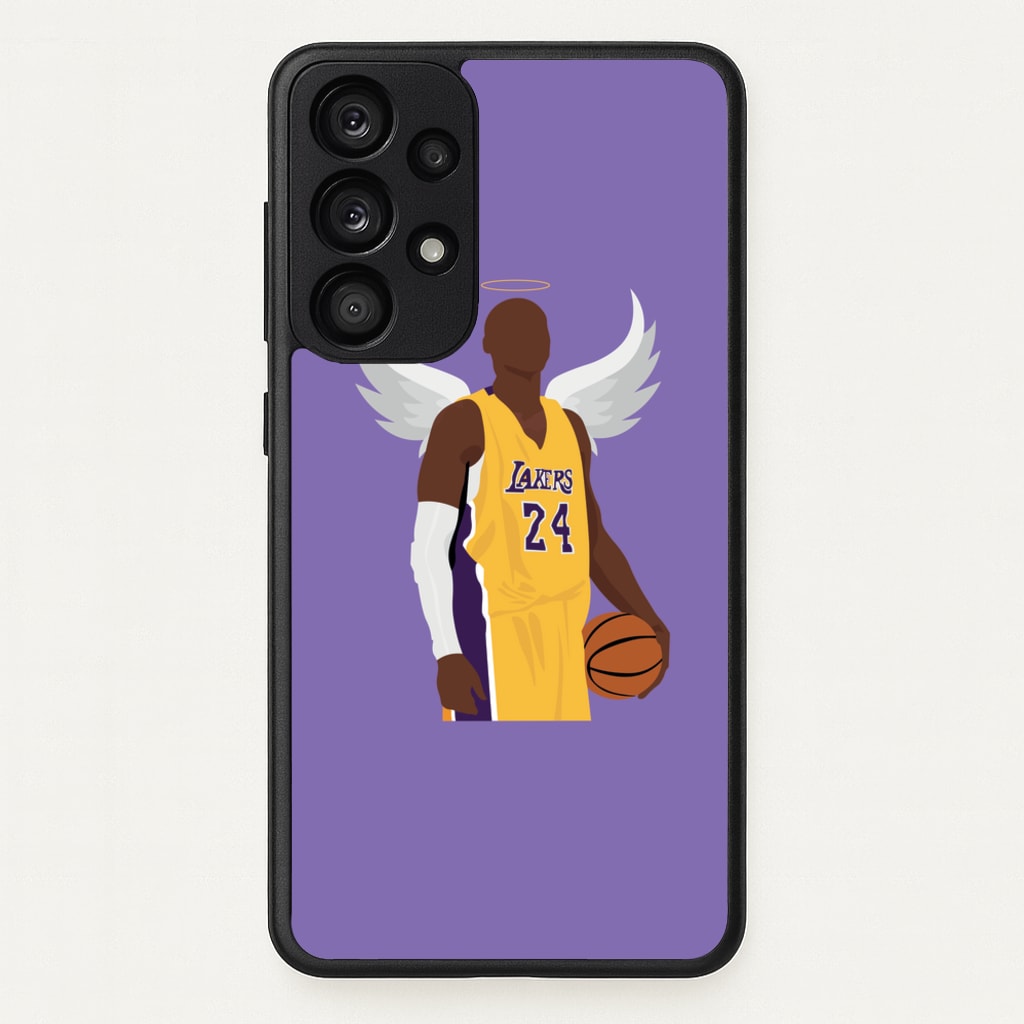 Kobe with wings - Basketball - Basketball Phone Case for Galaxy A53