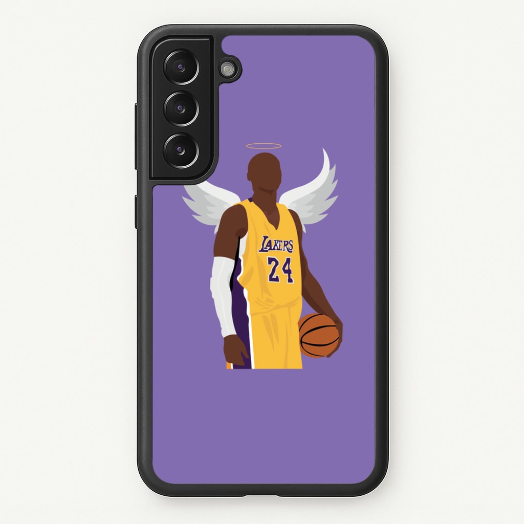 Kobe with wings - Basketball - Basketball Phone Case for Galaxy S21FE