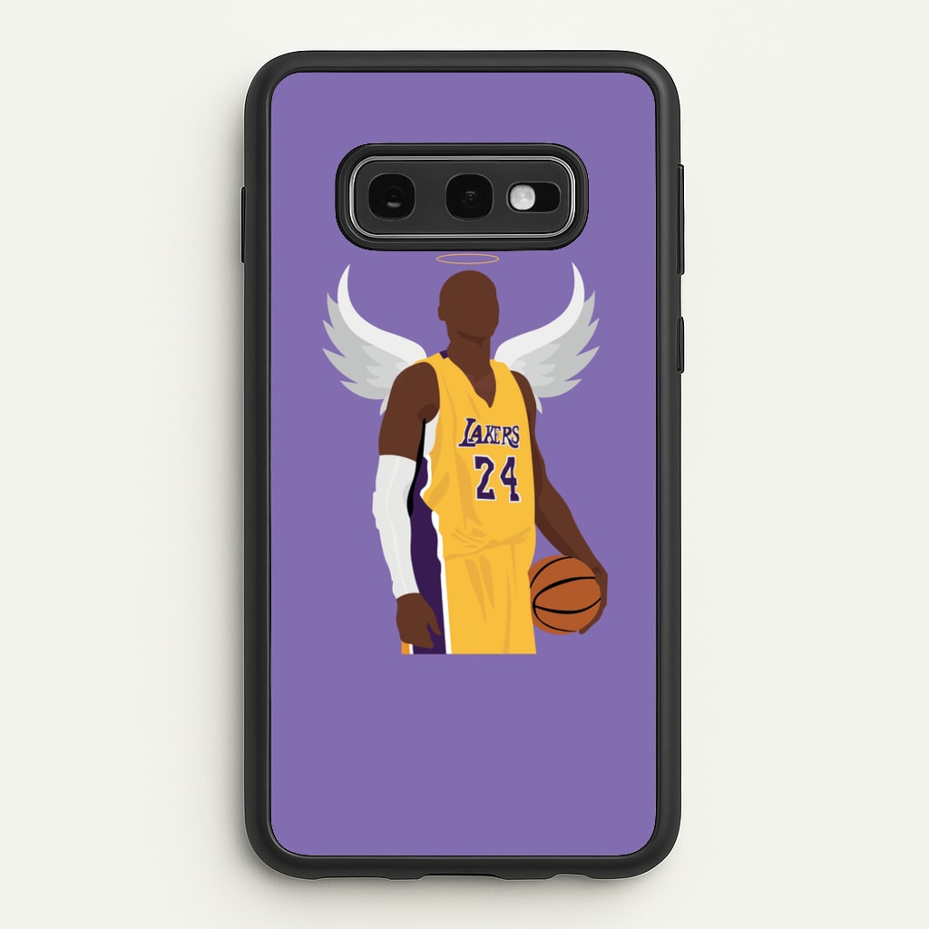 Kobe with wings - Basketball - Basketball Phone Case for Galaxy S10e