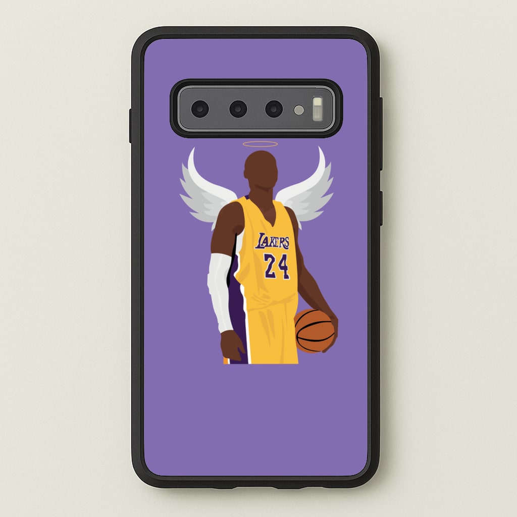Kobe with wings - Basketball - Basketball Phone Case for Galaxy S10