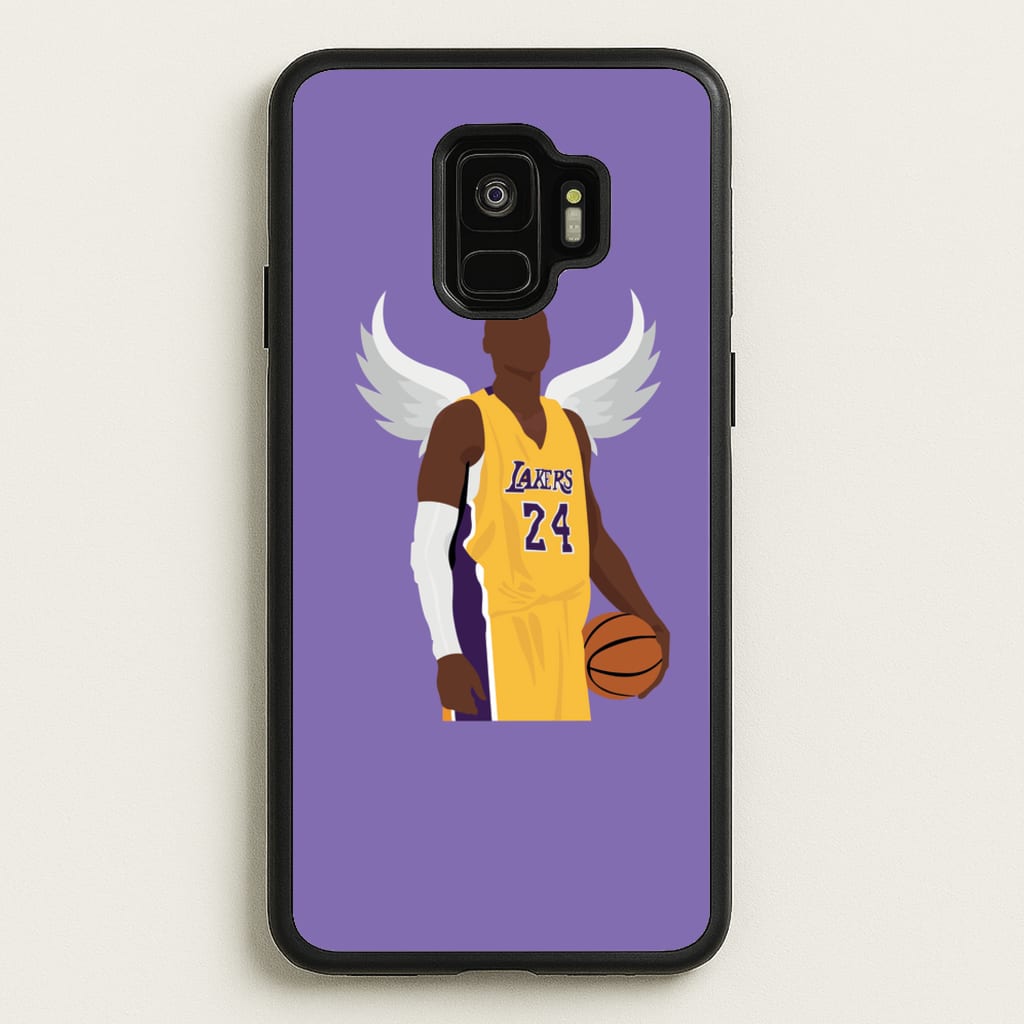 Kobe with wings - Basketball - Basketball Phone Case for Galaxy S9