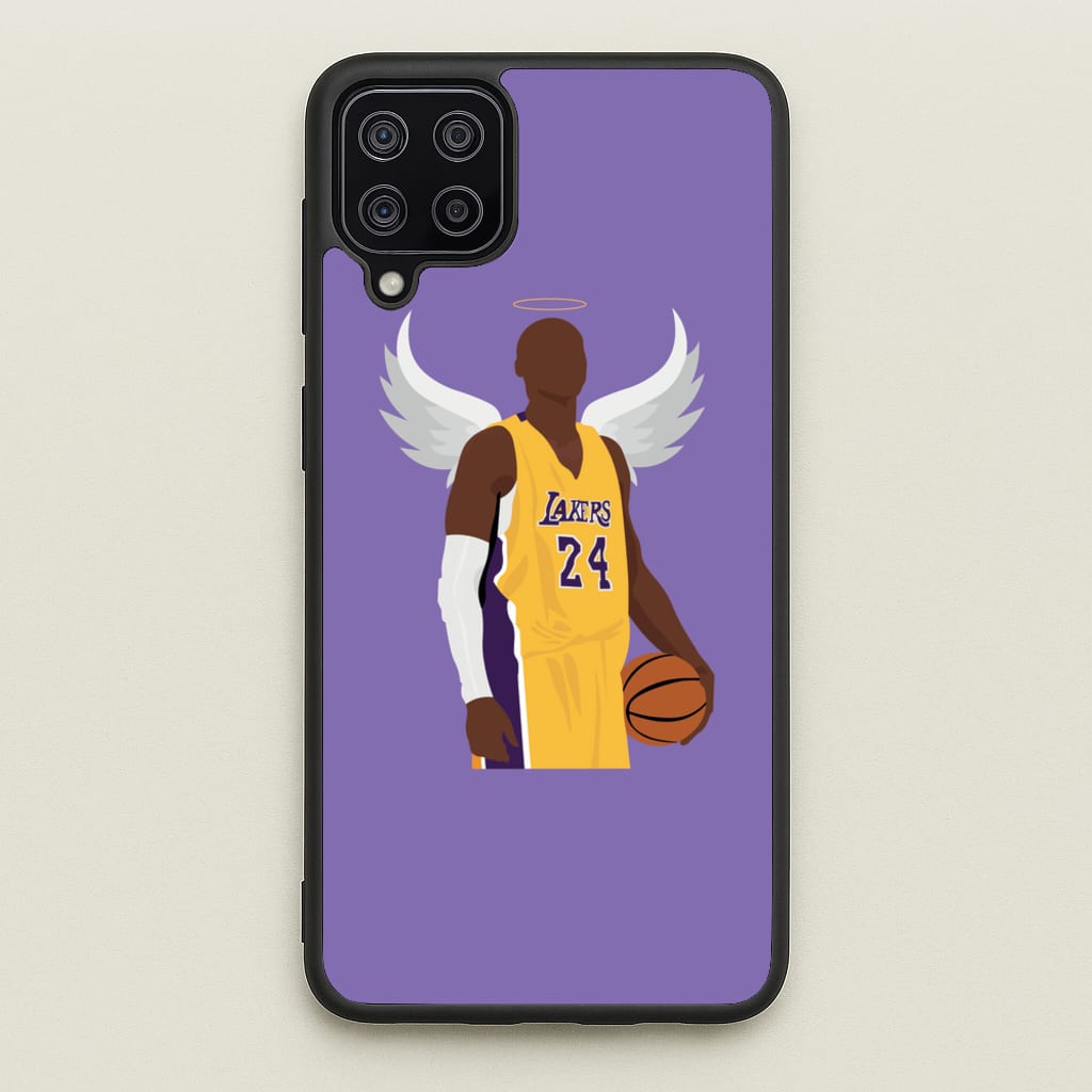 Kobe with wings - Basketball - Basketball Phone Case for Galaxy A12