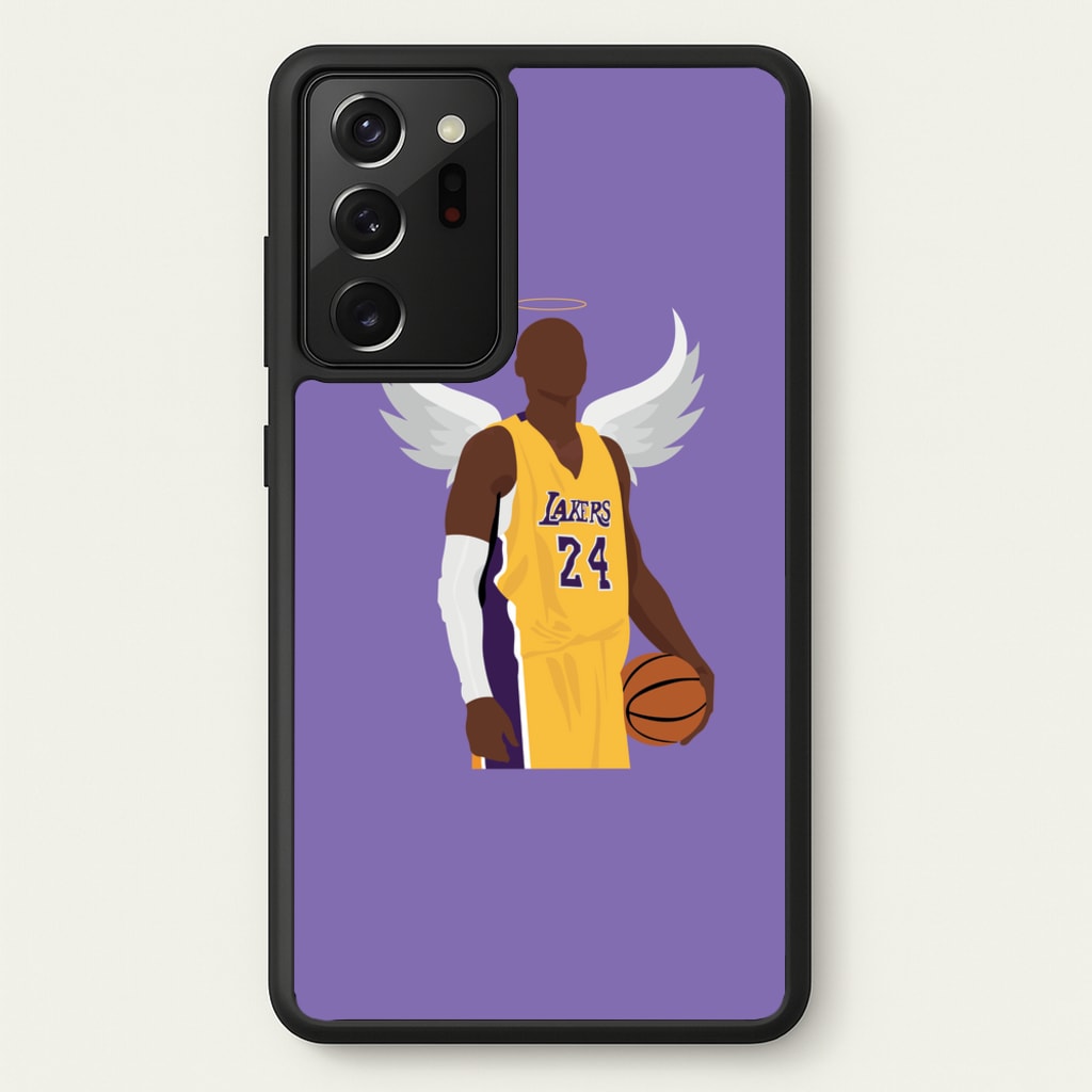 Kobe with wings - Basketball - Basketball Phone Case for Galaxy Note 20 Ultra