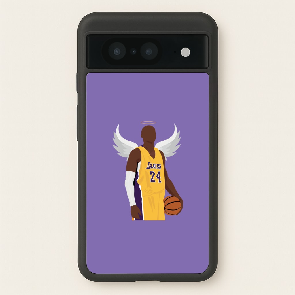 Kobe with wings - Basketball - Basketball Phone Case for Google Pixel 8