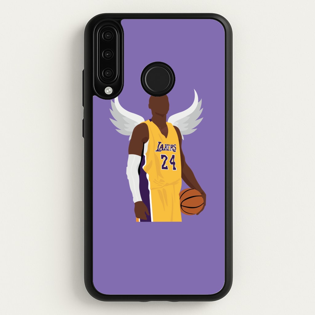 Kobe with wings - Basketball - Basketball Phone Case for Huawei P30 Lite