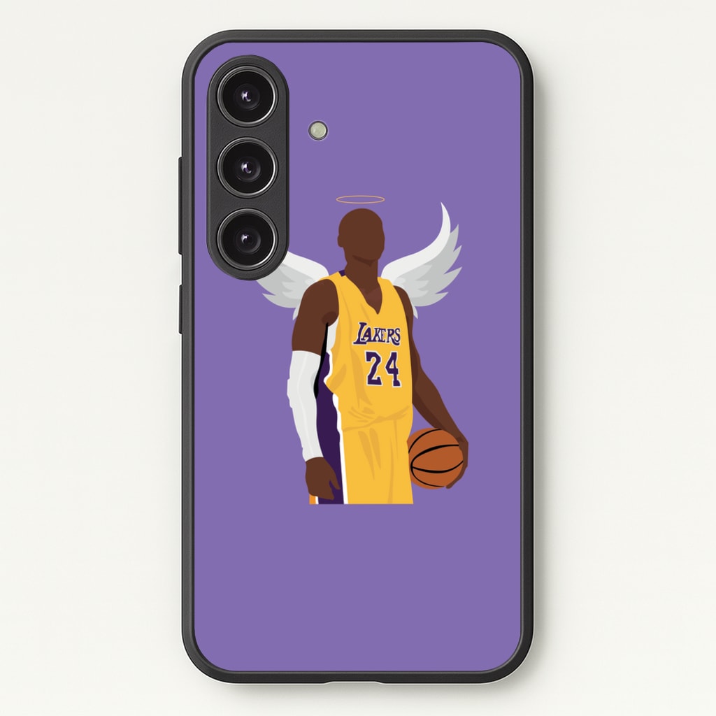 Kobe with wings - Basketball - Basketball Phone Case for Galaxy S25 Plus