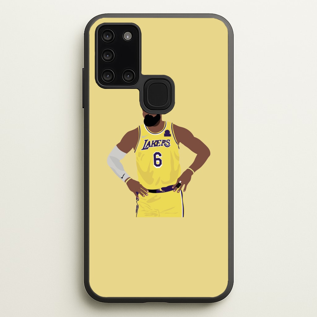Lebron - Baskteball - Basketball Phone Case for Galaxy A21s