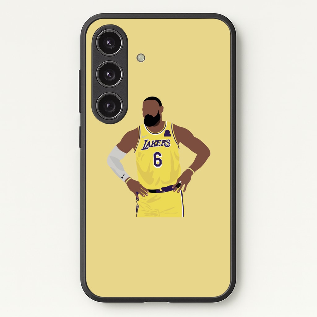 Lebron - Baskteball - Basketball Phone Case for Galaxy S24