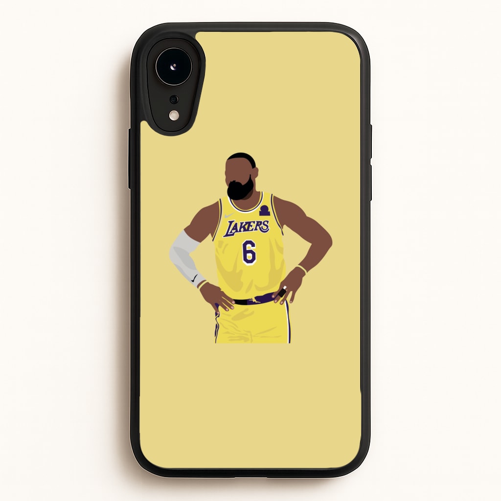 Lebron - Baskteball - Basketball Phone Case for iPhone XR