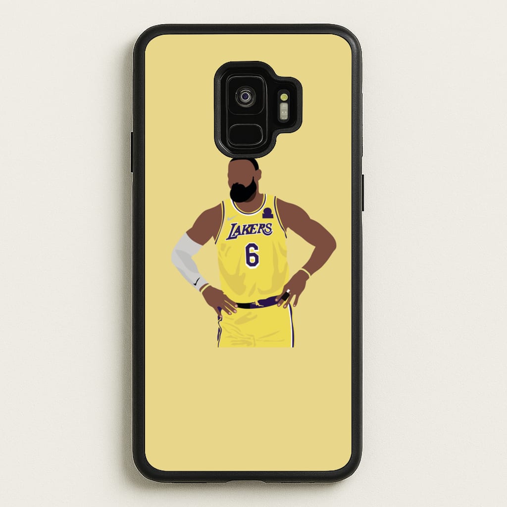 Lebron - Baskteball - Basketball Phone Case for Galaxy S9