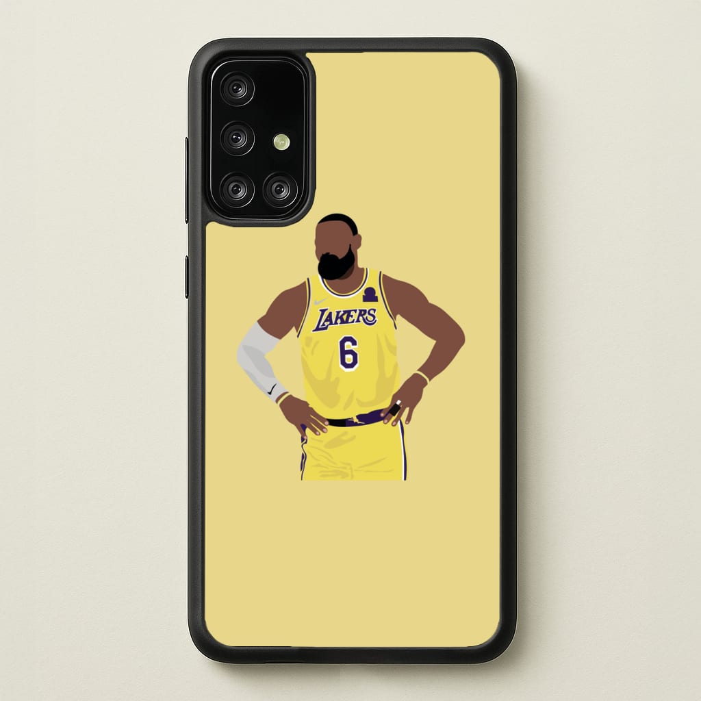 Lebron - Baskteball - Basketball Phone Case for Galaxy A71