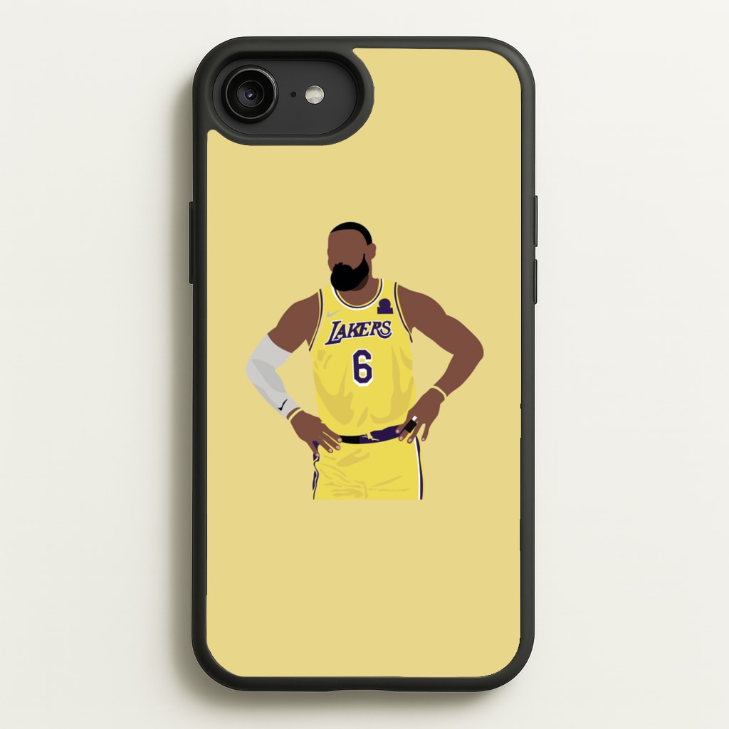 Lebron - Baskteball - Basketball Phone Case for iPhone 6 Plus / 7 Plus / 8 Plus
