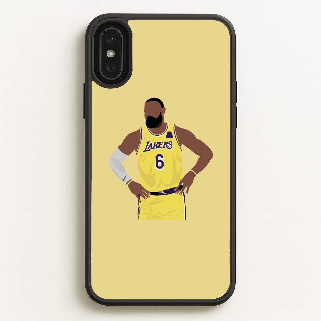 Lebron - Baskteball - Basketball Phone Case for iPhone XS Max