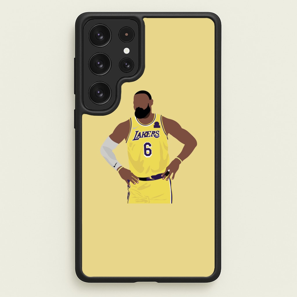Lebron - Baskteball - Basketball Phone Case for Galaxy S22 Ultra