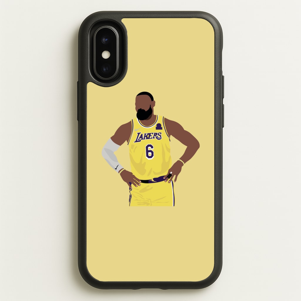 Lebron - Baskteball - Basketball Phone Case for iPhone X / XS