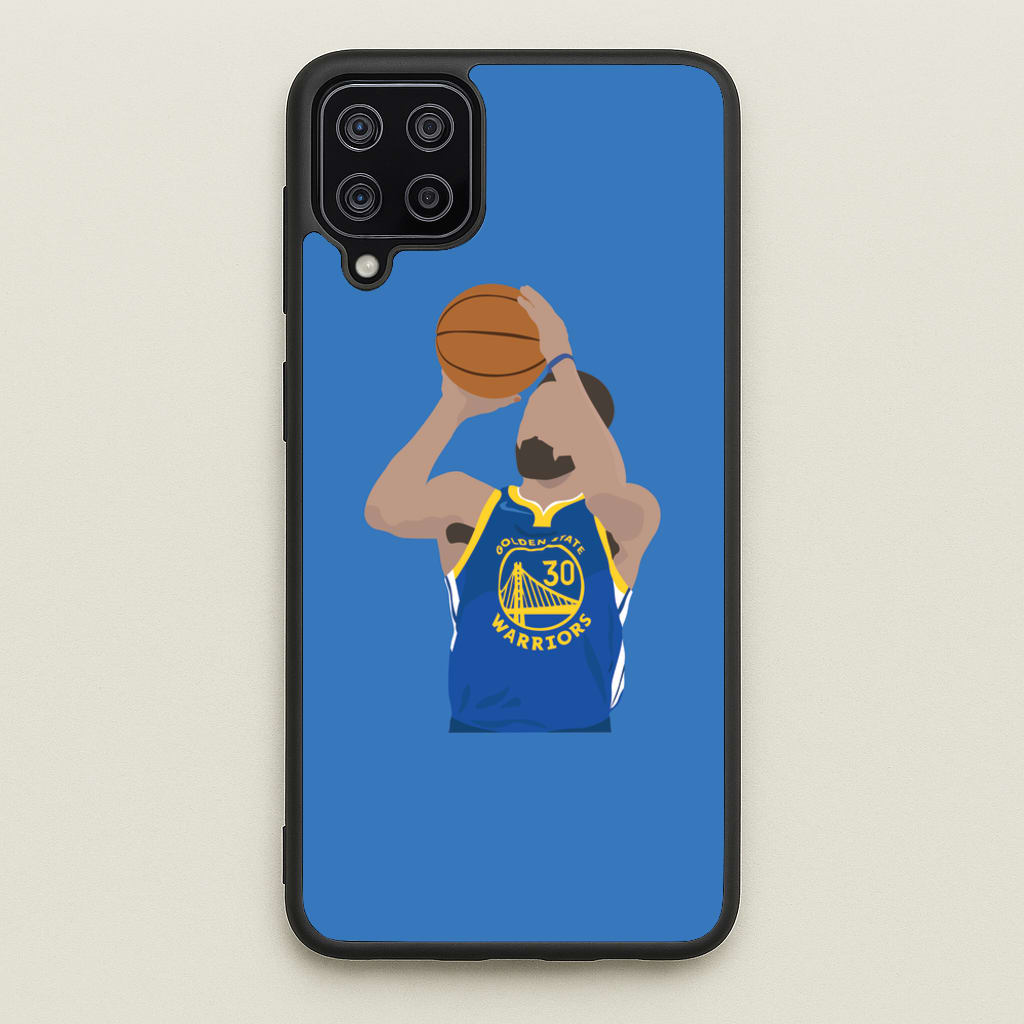 Curry - Basketball - Basketball Phone Case for Galaxy A12