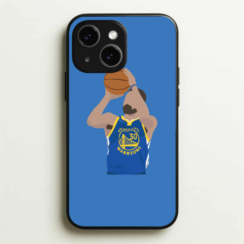 Curry - Basketball - Basketball Phone Case for iPhone 15