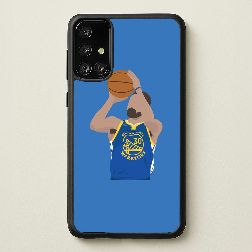 Curry - Basketball - Basketball Phone Case for Galaxy A71