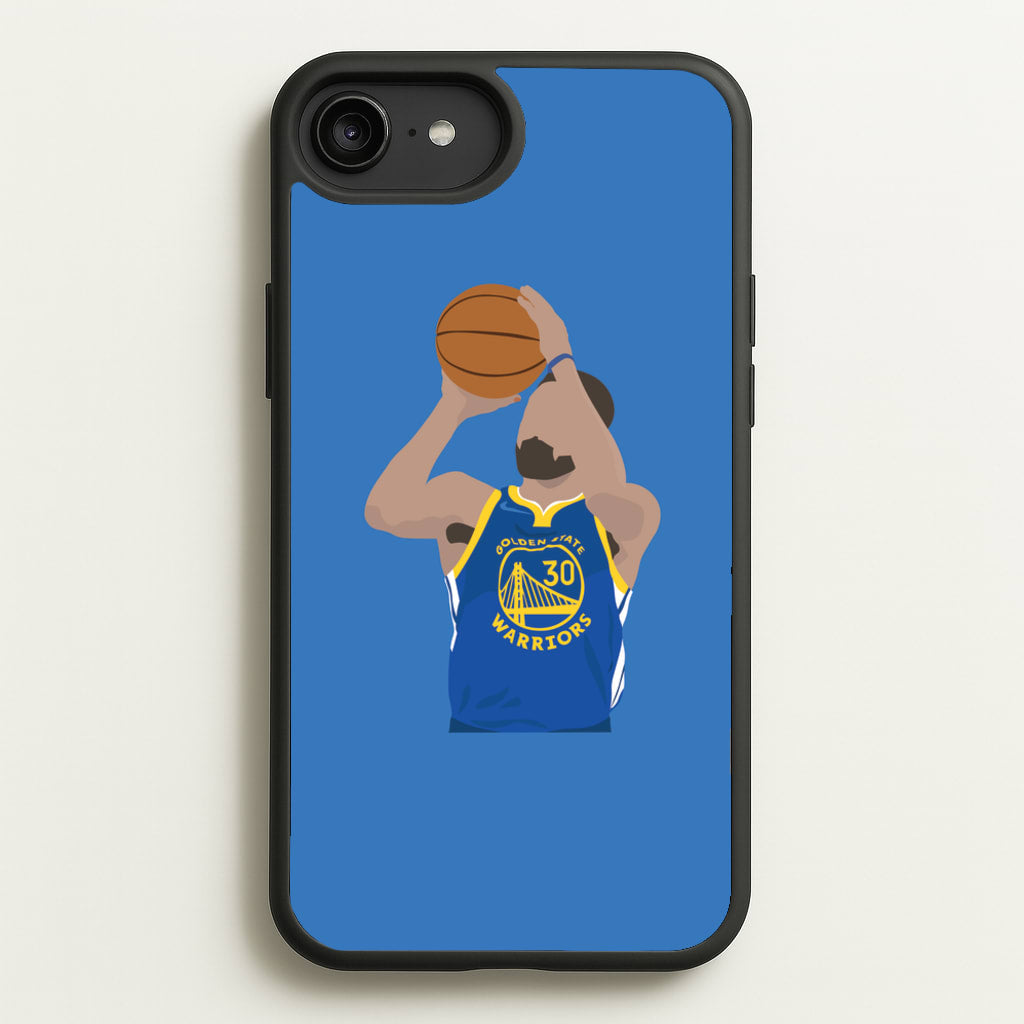 Curry - Basketball - Basketball Phone Case for iPhone 6 Plus / 7 Plus / 8 Plus