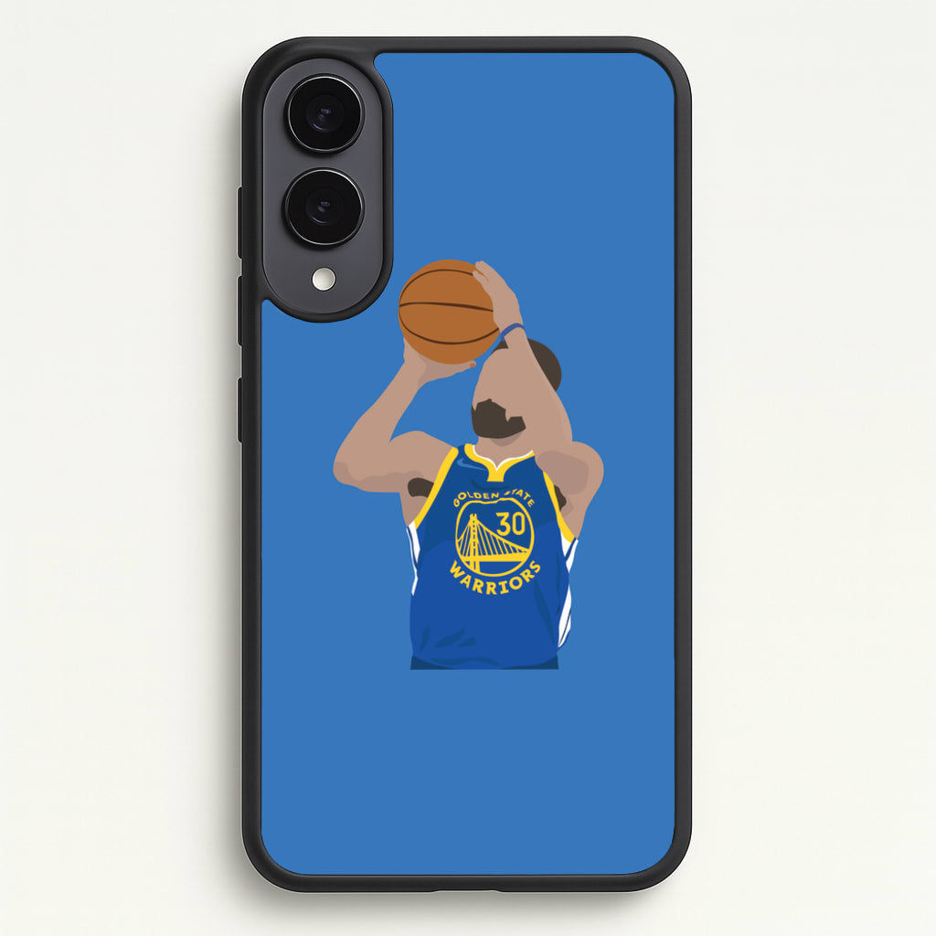 Curry - Basketball - Basketball Phone Case for Galaxy S25 Edge