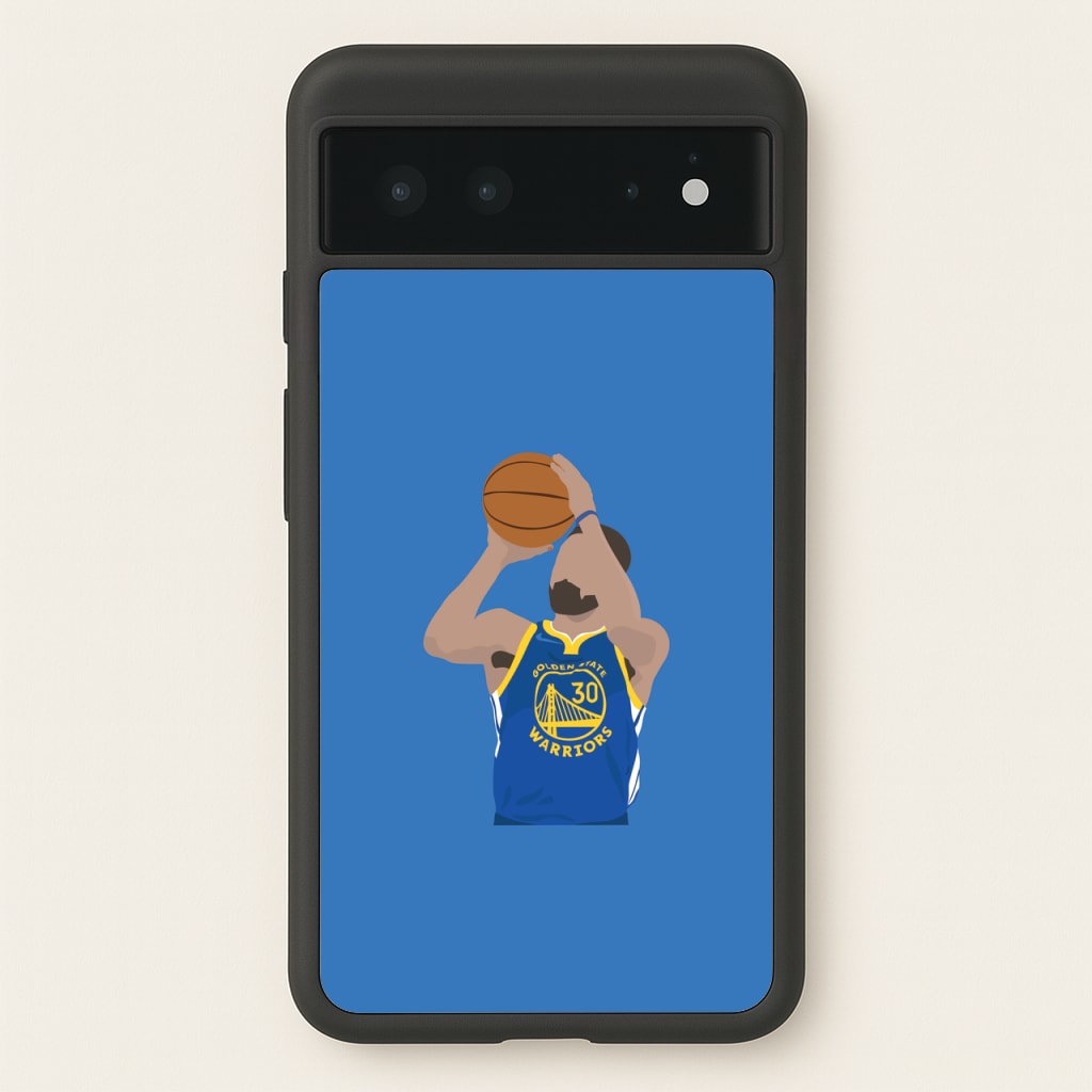 Curry - Basketball - Basketball Phone Case for Google Pixel 6