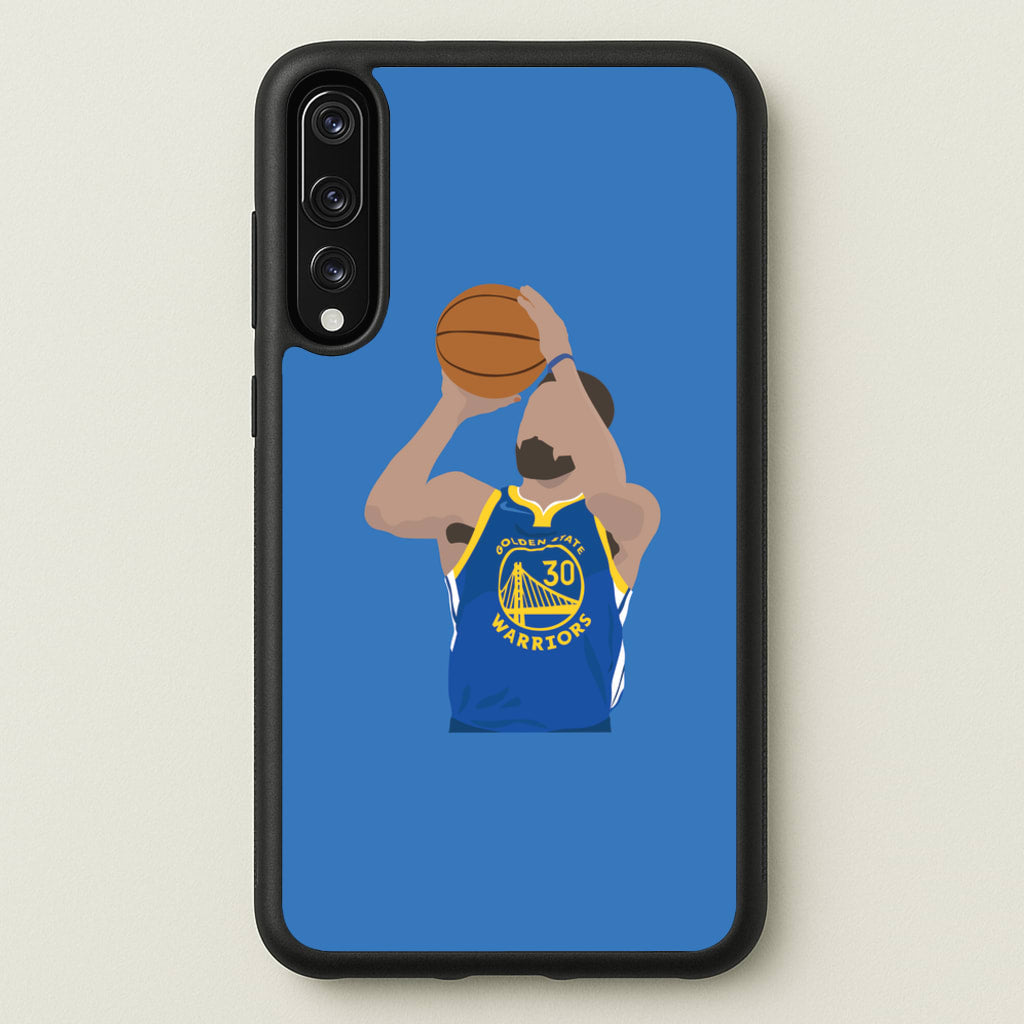 Curry - Basketball - Basketball Phone Case for Huawei P20 Pro