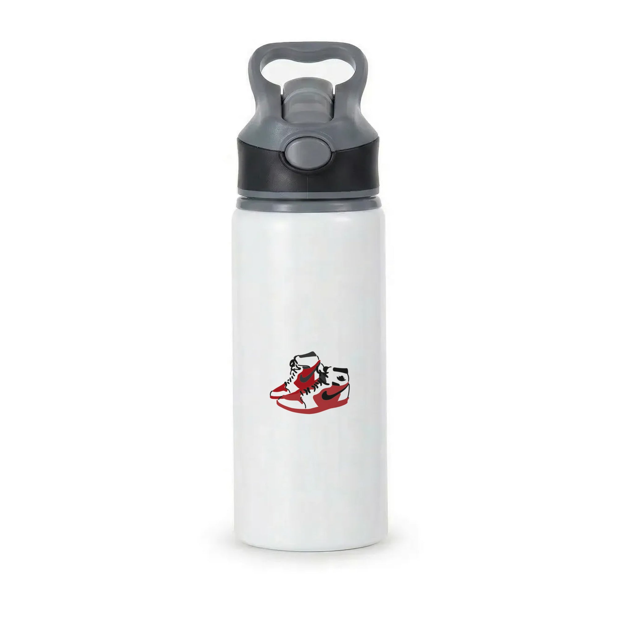 Jordans - Basketball Active Water Bottle - Black