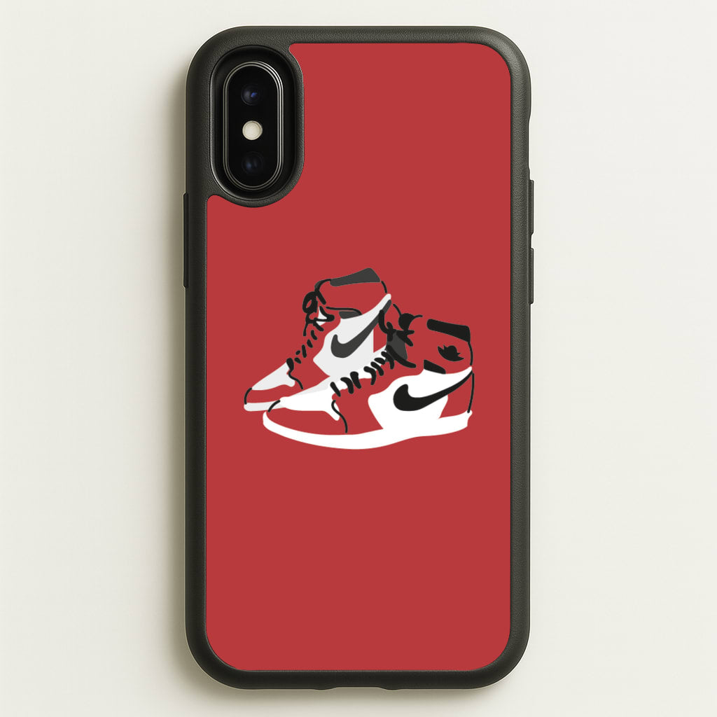 Jordans - Basketball - Basketball Phone Case for iPhone X / XS