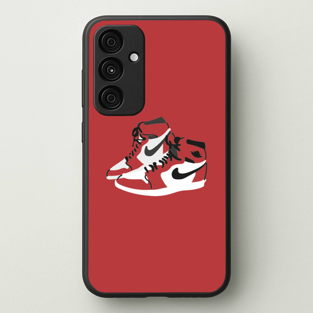 Jordans - Basketball - Basketball Phone Case for Galaxy A55