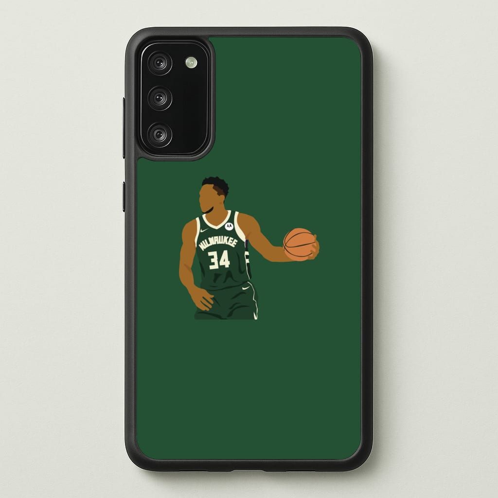 Giannis - Basketball - Basketball Phone Case for Galaxy S20FE
